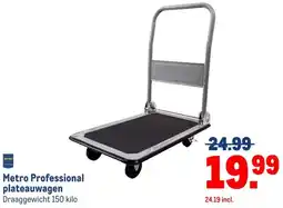 Makro Metro Professional plateauwagen aanbieding