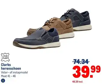 Makro Clarks herenschoen aanbieding