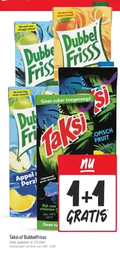 Jumbo Taksi of Dubbelfrisss aanbieding