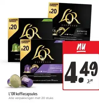 Jumbo L'OR koffiecapsules aanbieding