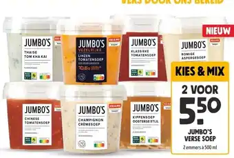 Jumbo JUMBO'S VERSE SOEP aanbieding