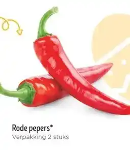 Jumbo Rode pepers aanbieding