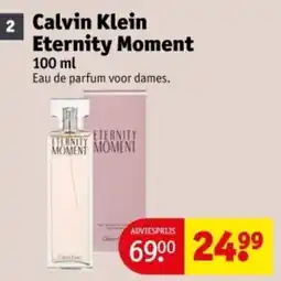 Kruidvat Calvin Klein Eternity Moment aanbieding