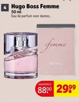 Kruidvat Hugo Boss Femme aanbieding