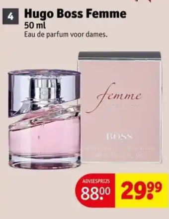 Kruidvat Hugo Boss Femme aanbieding