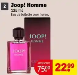 Kruidvat Joop! Homme aanbieding