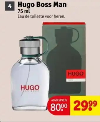 Kruidvat Hugo Boss Man aanbieding