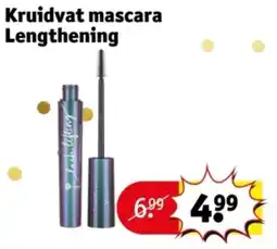 Kruidvat Kruidvat mascara Lengthening aanbieding