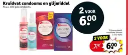 Kruidvat Kruidvat condooms en glijmiddel aanbieding