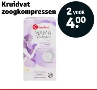 Kruidvat Kruidvat zoogkompressen aanbieding
