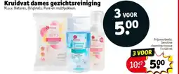 Kruidvat Kruidvat dames gezichtsreiniging aanbieding
