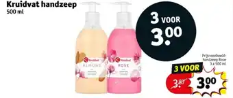 Kruidvat Kruidvat handzeep aanbieding