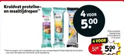 Kruidvat Kruidvat proteïne- en maaltijdrepen aanbieding