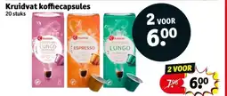 Kruidvat Kruidvat koffiecapsules aanbieding