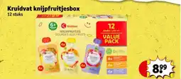 Kruidvat Kruidvat knijpfruitjesbox aanbieding