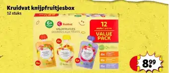 Kruidvat Kruidvat knijpfruitjesbox aanbieding