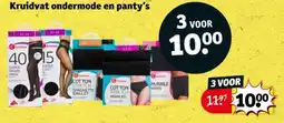 Kruidvat Kruidvat ondermode en panty's aanbieding