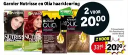 Kruidvat Garnier Nutrisse en Olia haarkleuring aanbieding