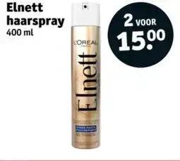 Kruidvat Elnett haarspray aanbieding