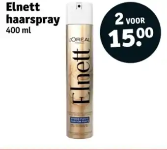 Kruidvat Elnett haarspray aanbieding