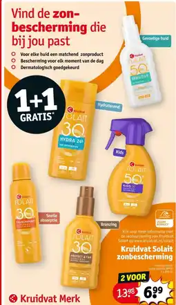 Kruidvat Kruidvat Solait zonbescherming aanbieding