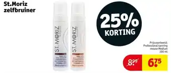 Kruidvat St.Moriz zelfbruiner aanbieding