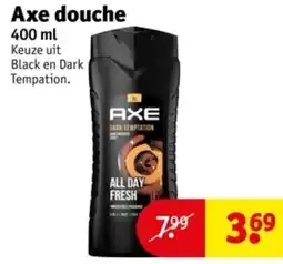 Kruidvat Axe douche aanbieding