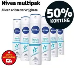 Kruidvat Nivea multipak aanbieding