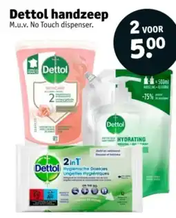 Kruidvat Dettol handzeep aanbieding