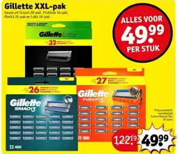 Kruidvat Gillette XXL-pak aanbieding
