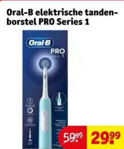 Kruidvat Oral-B elektrische tanden borstel PRO Series 1 aanbieding
