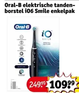 Kruidvat Oral-B elektrische tanden borstel i06 Smile enkelpak aanbieding