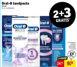 Kruidvat Oral-B tandpasta aanbieding