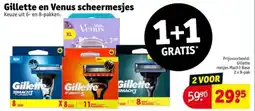 Kruidvat Gillette en Venus scheermesjes aanbieding