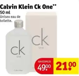 Kruidvat Calvin Klein Ck One aanbieding