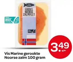 Spar Vis Marine gerookte Noorse zalm aanbieding