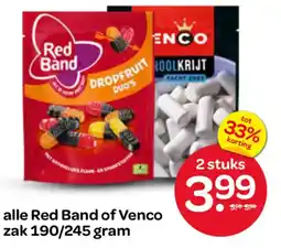 Spar alle Red Band of Venco aanbieding
