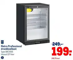 Makro Metro Professional drankkoelkast aanbieding
