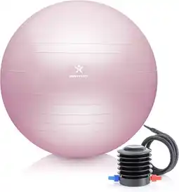 Amazon BODYMATE Swiss Ball - Gymnastiekbal met gratis e-book incl. Pomp - Fitness Yoga Core aanbieding