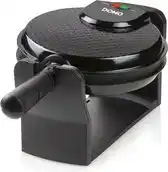 Bol.com DOMO DO9223W Roterend wafelijzer - Ronde wafels Ø 17cm - Zwart aanbieding
