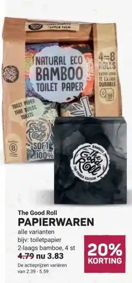 Ekoplaza PAPIERWAREN aanbieding