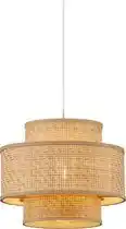 Praxis Nordlux hanglamp Trinidad bamboe ⌀35cm E27 aanbieding