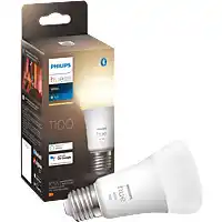Praxis Philips Hue ledlamp A60 warm wit E27 9,5W aanbieding