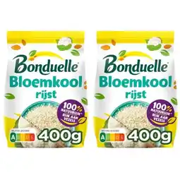Albert Heijn Bonduelle Bloemkoolrijst 2-pack aanbieding