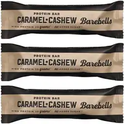 Albert Heijn Barebells Caramel Cashew 3-pack aanbieding