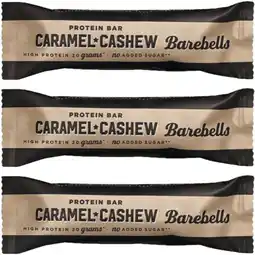 Albert Heijn Barebells Caramel Cashew 3-pack aanbieding