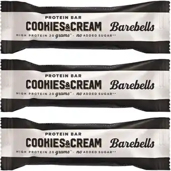 Albert Heijn Barebells Cookies & Cream 3-pack aanbieding