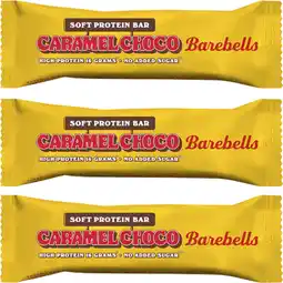 Albert Heijn Barebells Soft Caramel Choco 3-pack aanbieding