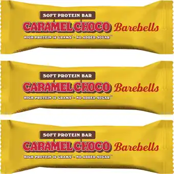 Albert Heijn Barebells Soft Caramel Choco 3-pack aanbieding