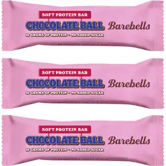 Albert Heijn Barebells Soft Chocolate Ball 3-pack aanbieding